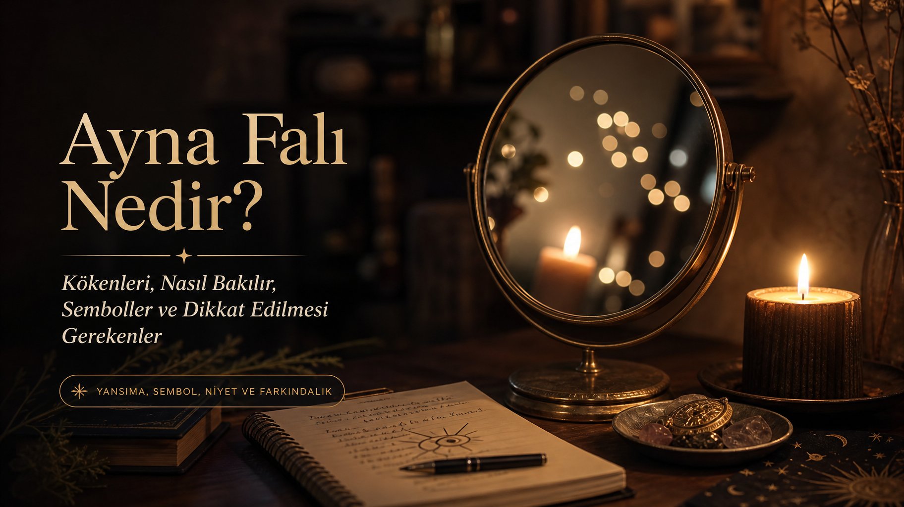 Ayna Falı Nedir? Kökenleri, Nasıl Bakılır, Semboller ve Dikkat Edilmesi Gerekenler