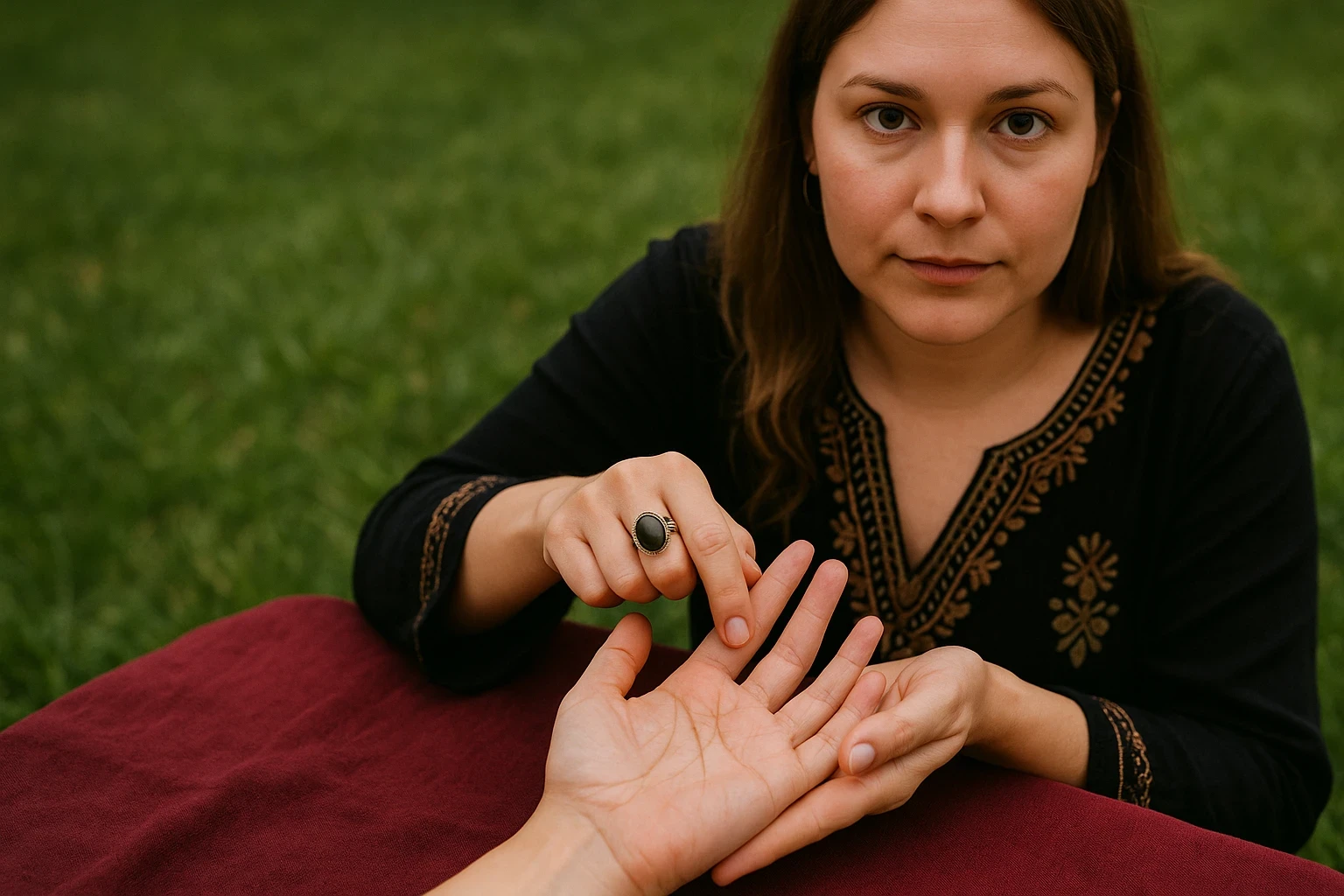 Erkenne deine innere Kraft mit deiner Hand