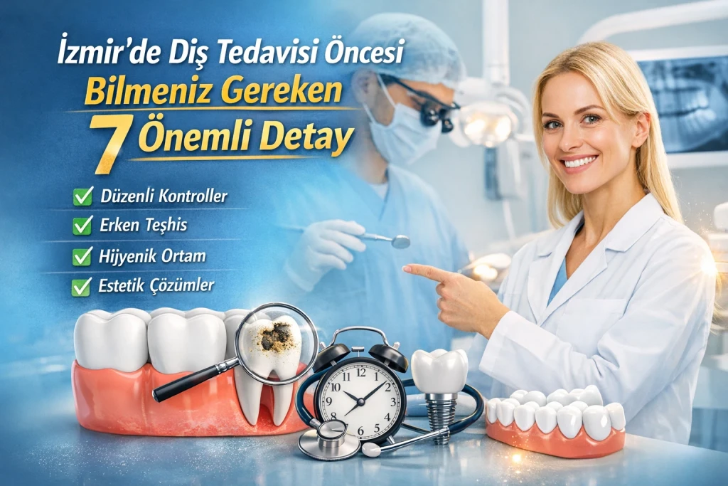 İzmir’de Diş Tedavisi Yaptırmadan Önce Bilmeniz Gereken 7 Önemli Detay