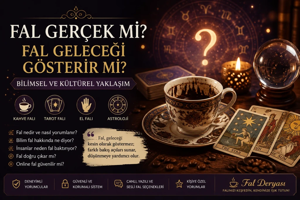 Fal Gerçek mi? Fal Geleceği Gösterir mi? Bilimsel ve Kültürel Açıdan Kapsamlı Rehber