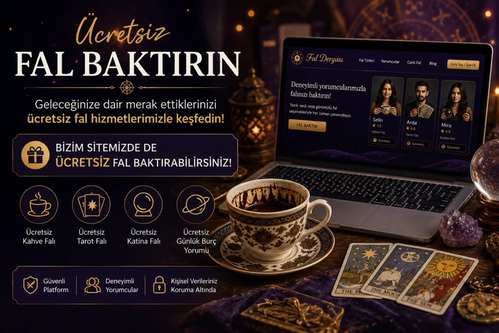 Ücretsiz Online Fal Nedir? Ücretsiz Fal Siteleri ve Profesyonel Fal Hizmetleri Arasındaki Farklar
