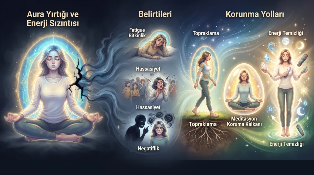 Aura Yırtığı ve Enerji Sızıntısı Nedir? Belirtileri ve Korunma Yolları