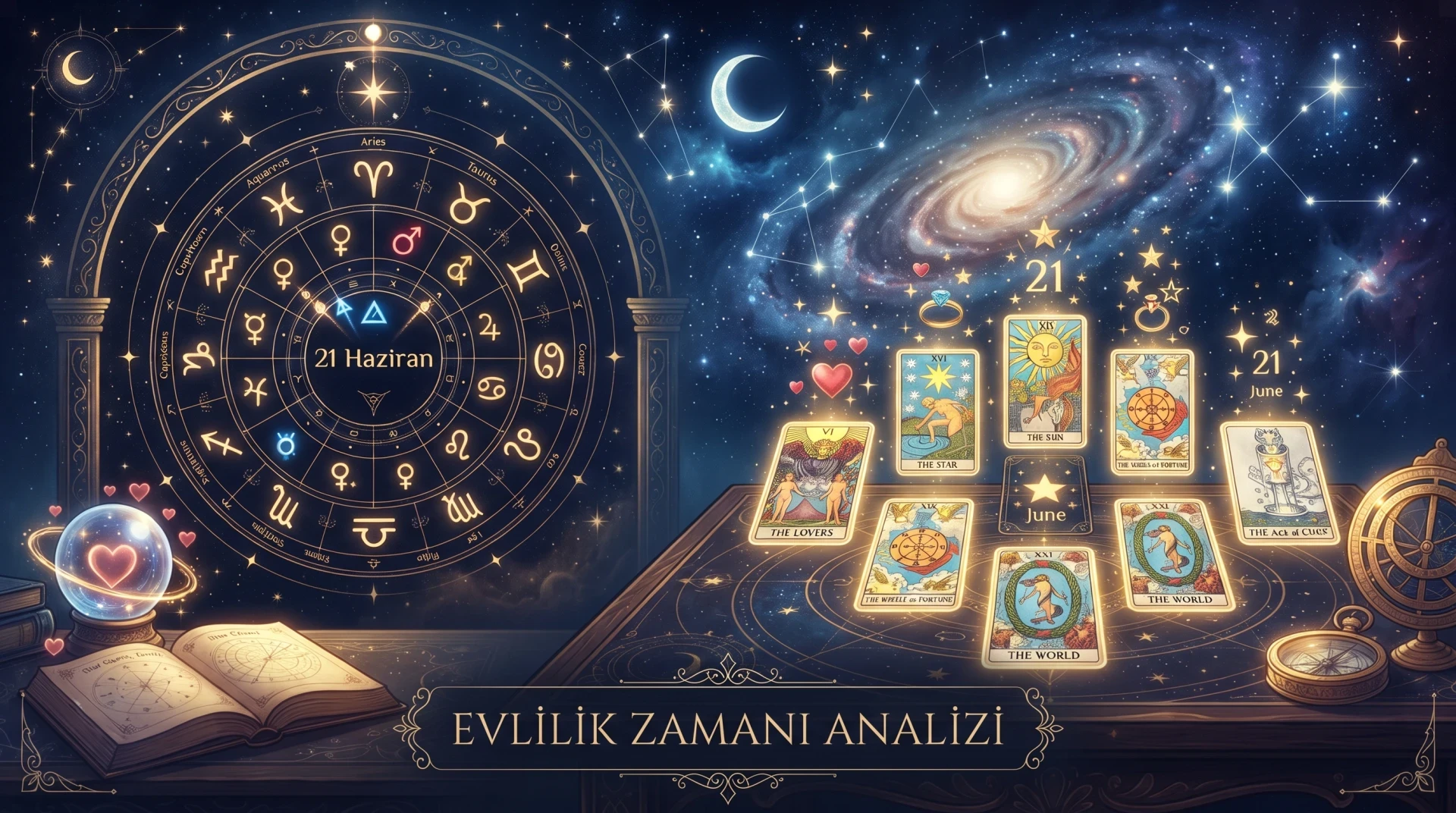 Evlilik Zamanı Analizi: Yıldızlar ve Kartlar Doğru Zamanı Nasıl Gösterir?