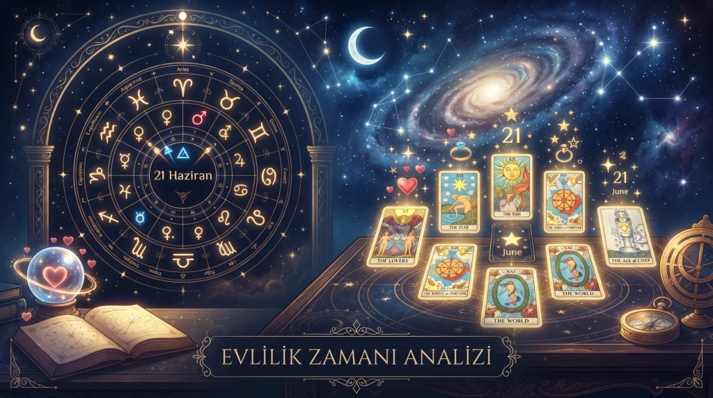 Evlilik Zamanı Analizi: Yıldızlar ve Kartlar Doğru Zamanı Nasıl Gösterir?