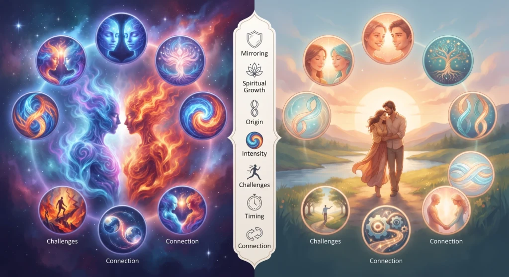 İkiz Alev (Twin Flame) ile Ruh Eşi (Soulmate) Arasındaki 7 Kritik Fark