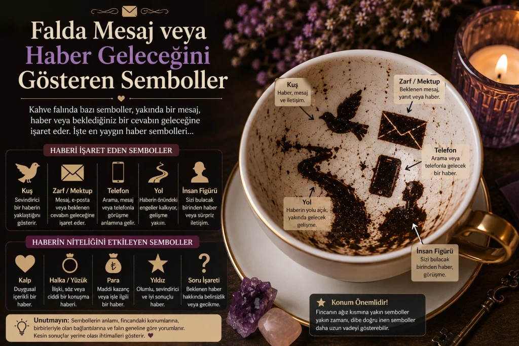 Falda Mesaj veya Haber Geleceğini Gösteren Semboller Nelerdir?